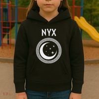 Nyx Greek Goddess Of Night Symbol Kids Hoodie thumb 3