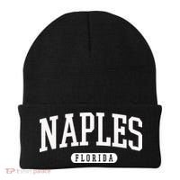 Naples Great Gift Cool Gift College University Florida Usa Beanie thumb 0