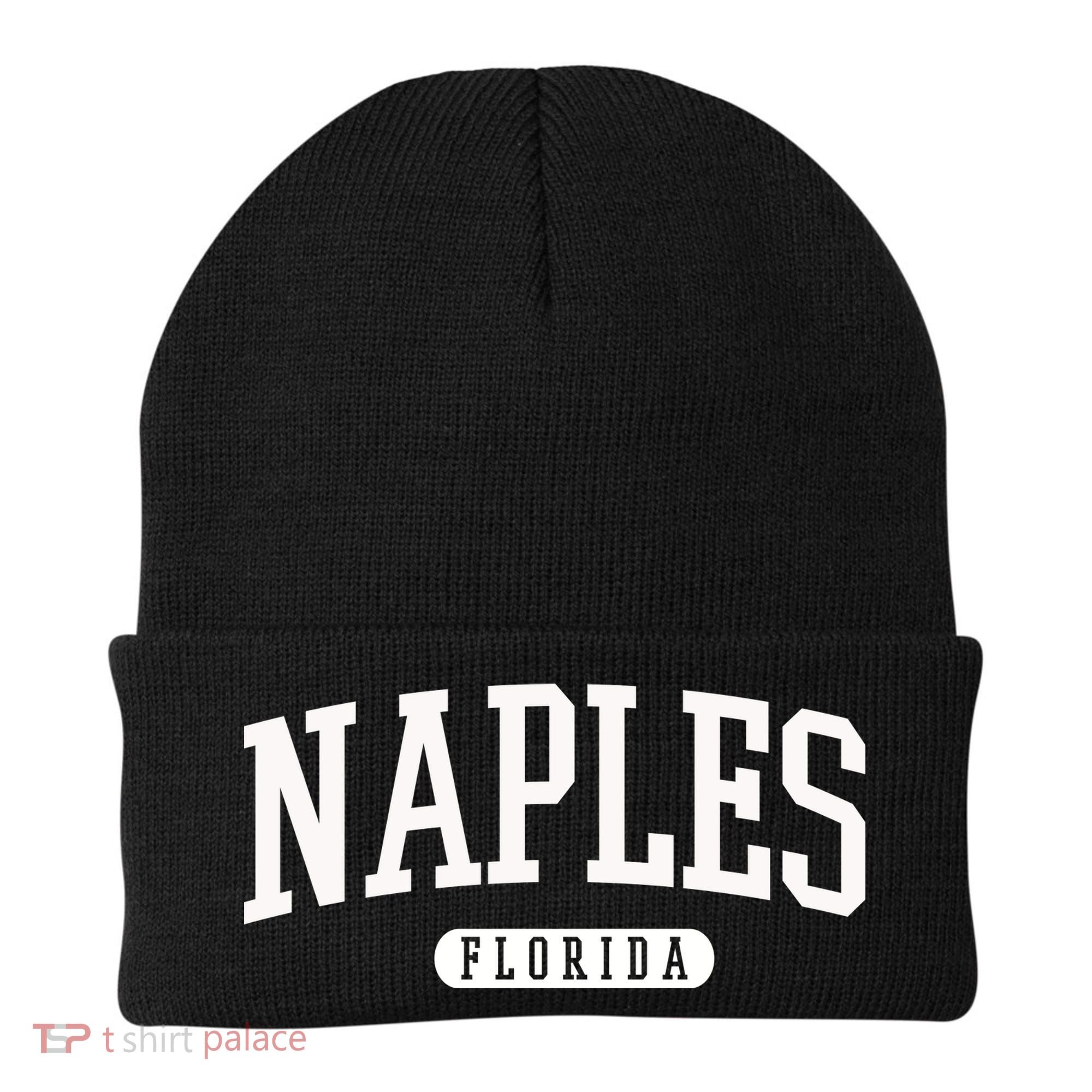 Naples Great Gift Cool Gift College University Florida Usa Beanie