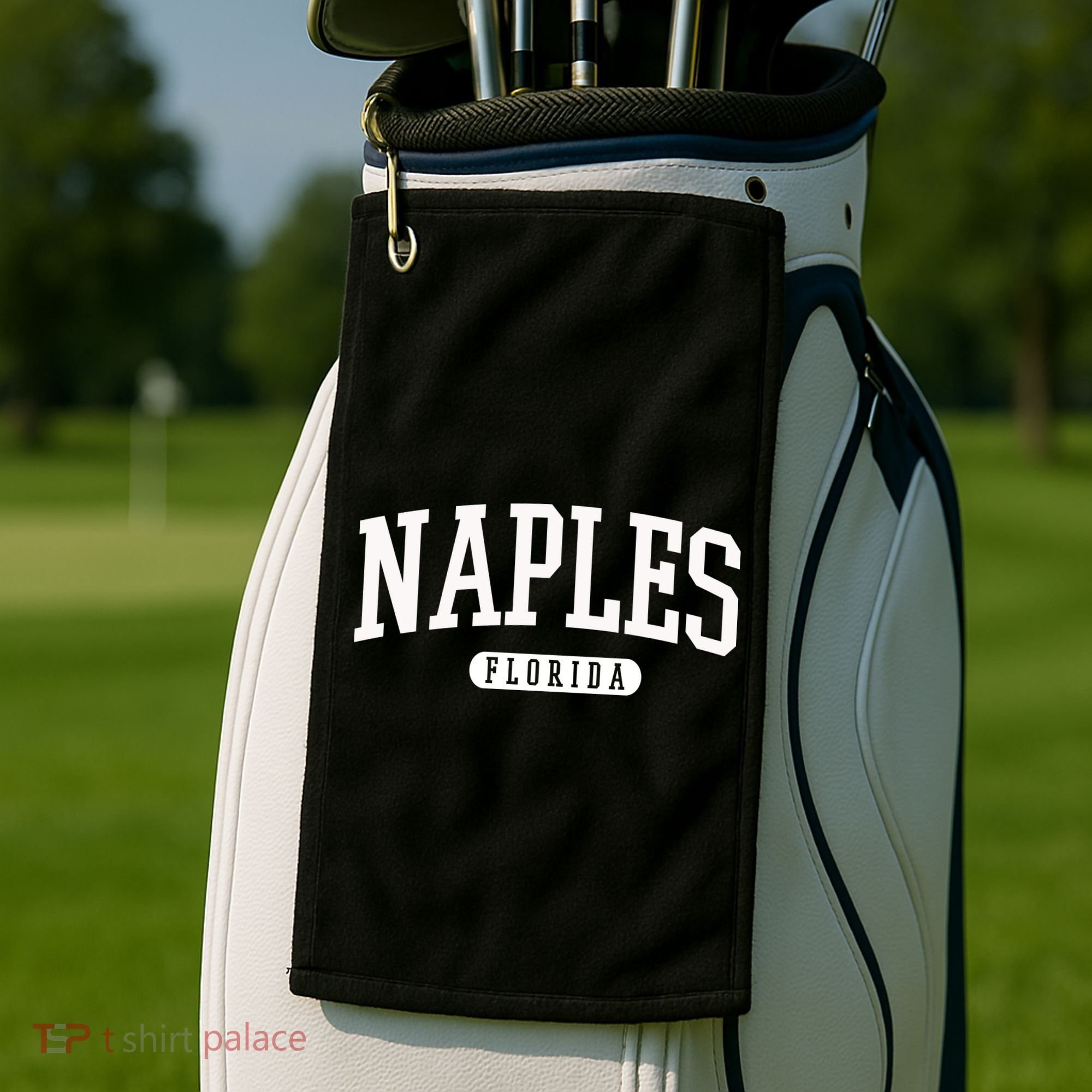 Naples Great Gift Cool Gift College University Florida Usa Golf Towel