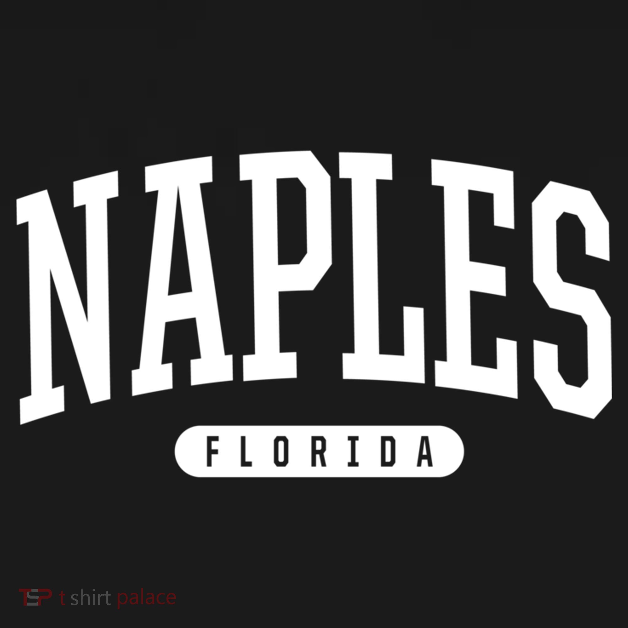 Naples Great Gift Cool Gift College University Style Fl Usa Women's Tank Top