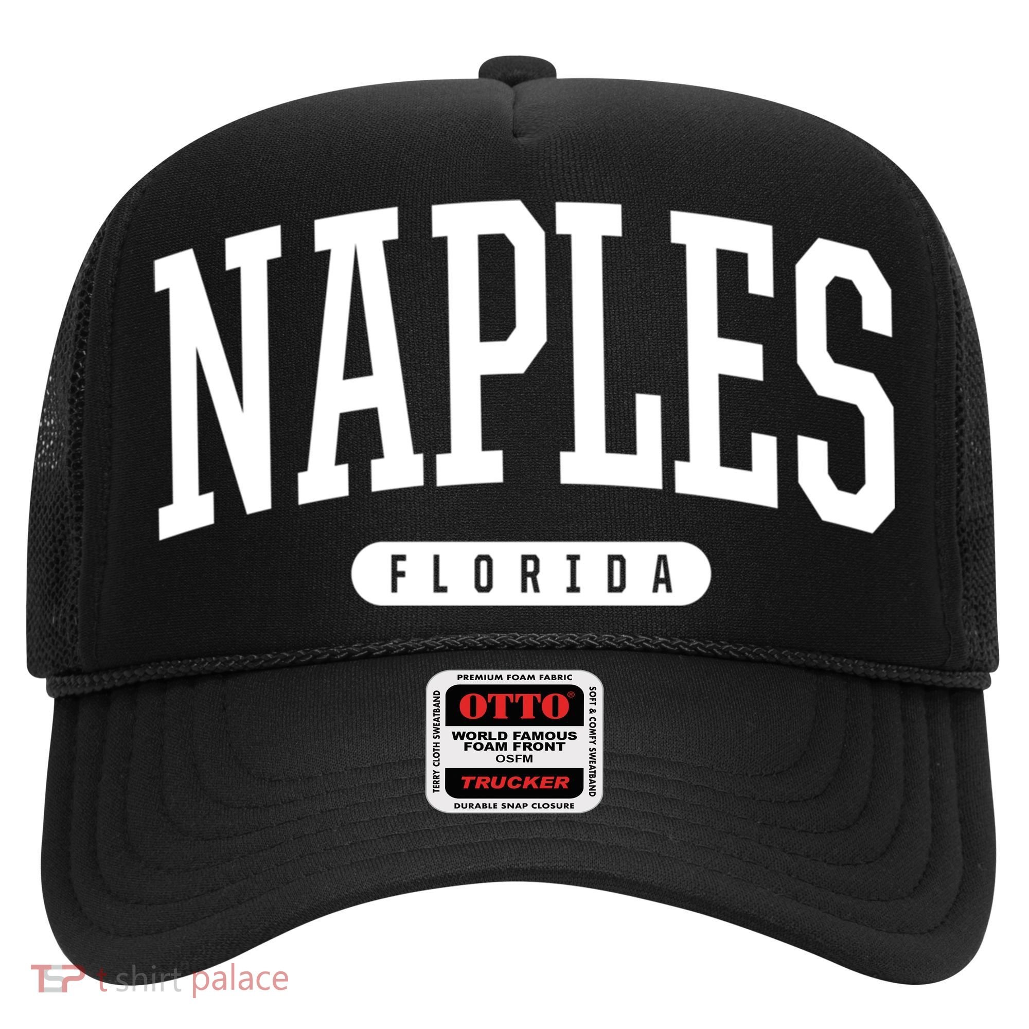 Naples Great Gift Cool Gift College University Style Fl Usa Hat