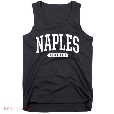 Naples Great Gift Cool Gift College University Style Fl Usa Tank Top