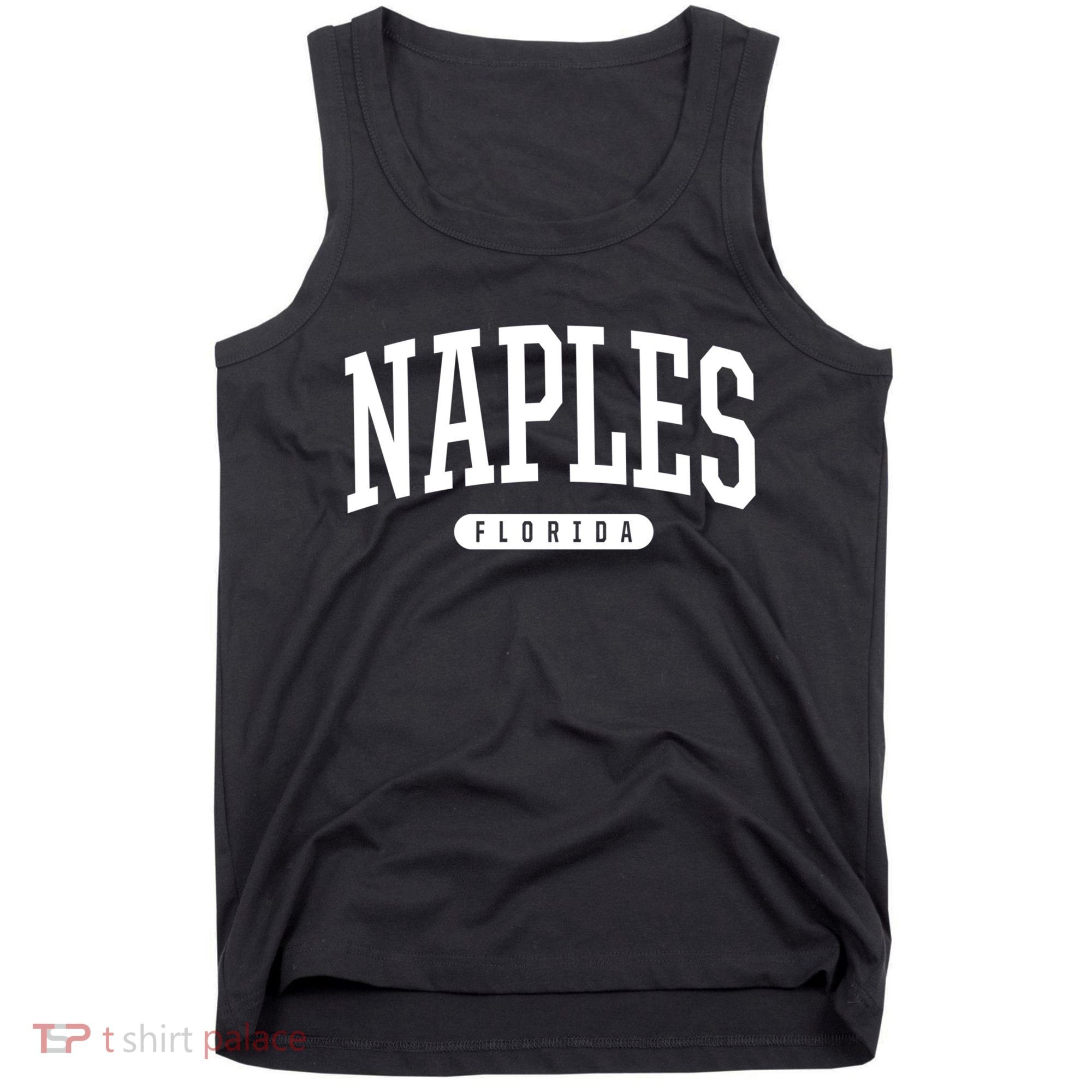 Naples Great Gift Cool Gift College University Style Fl Usa Tank Top