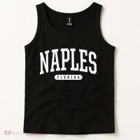 Naples Great Gift Cool Gift College University Style Fl Usa Tank Top thumb 2