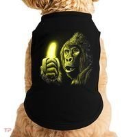 Neon Gorilla Holding Banana Doggie Tank thumb 0