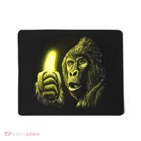Neon Gorilla Holding Banana Mousepad thumb 0