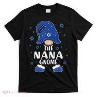Nana Gnome Hanukkah Jewish Pajama Matching Family T-Shirt thumb 0