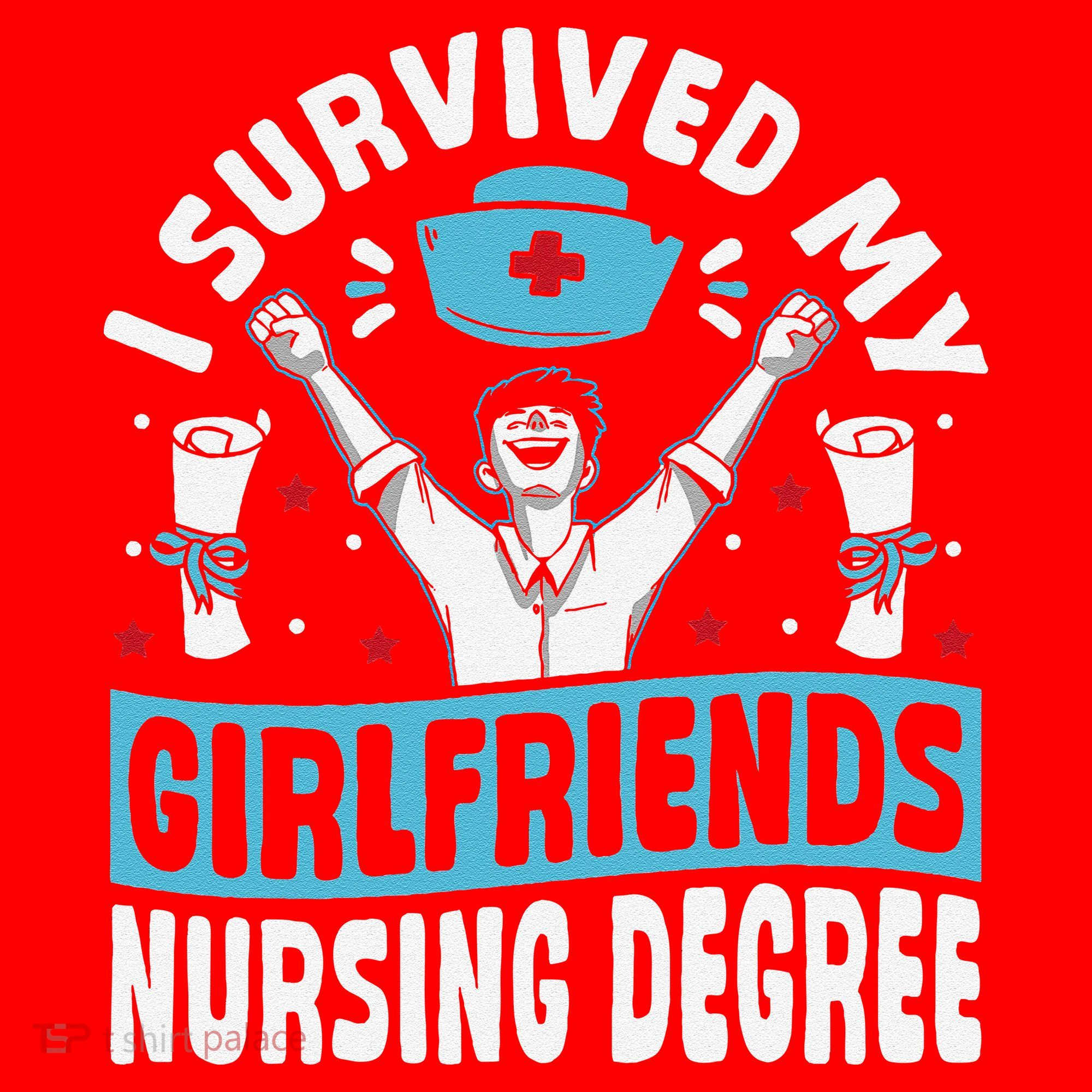 Nurse Graduation I Survived My Girlfriends Nursing Degree Santa Hat