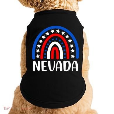 Nevada Gift I Love Nevada Usa Gift Doggie Tank
