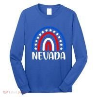 Nevada Gift I Love Nevada Usa Gift Long Sleeve Shirt thumb 0