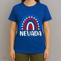 Nevada Gift I Love Nevada Usa Gift T-Shirt thumb 4