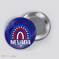 Nevada Gift I Love Nevada Usa Gift Button thumb 0