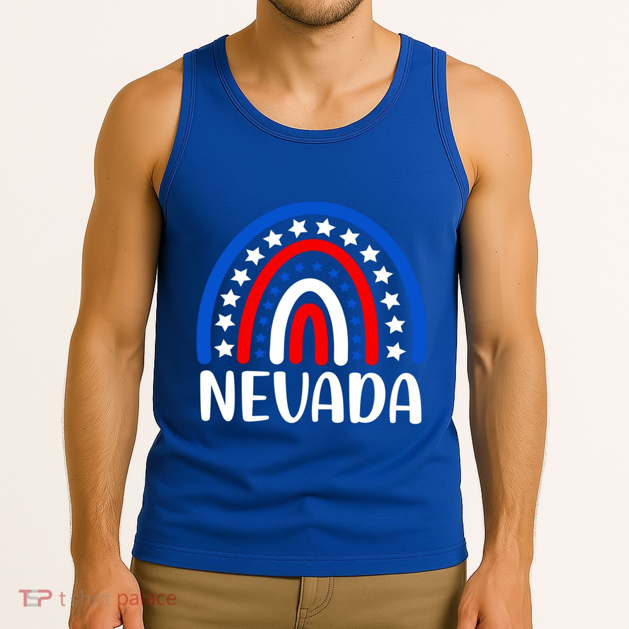 Nevada Gift I Love Nevada Usa Gift Tank Top