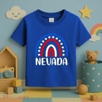 Nevada Gift I Love Nevada Usa Gift Toddler T-Shirt thumb 3