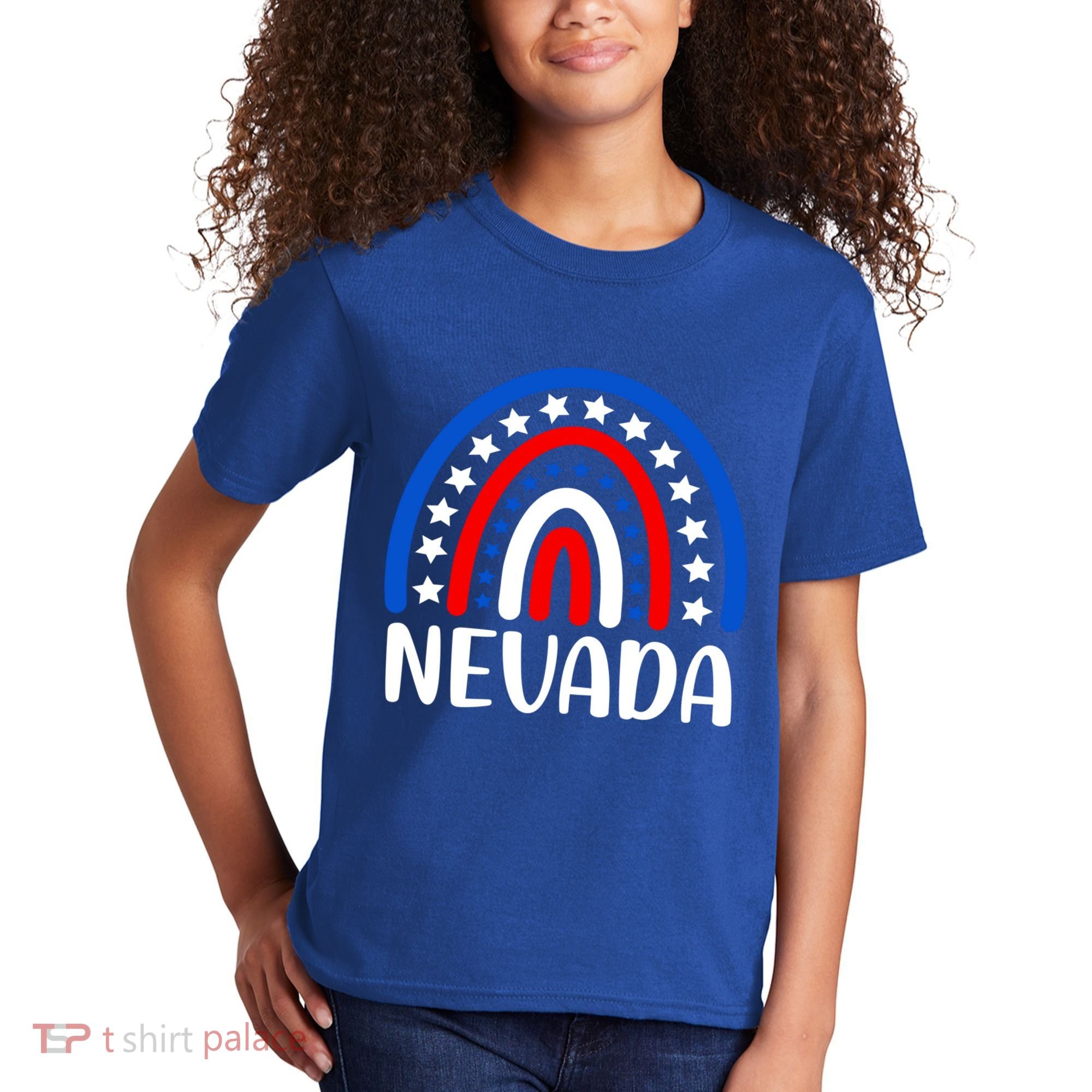 Nevada Gift I Love Nevada Usa Gift Kids T-Shirt