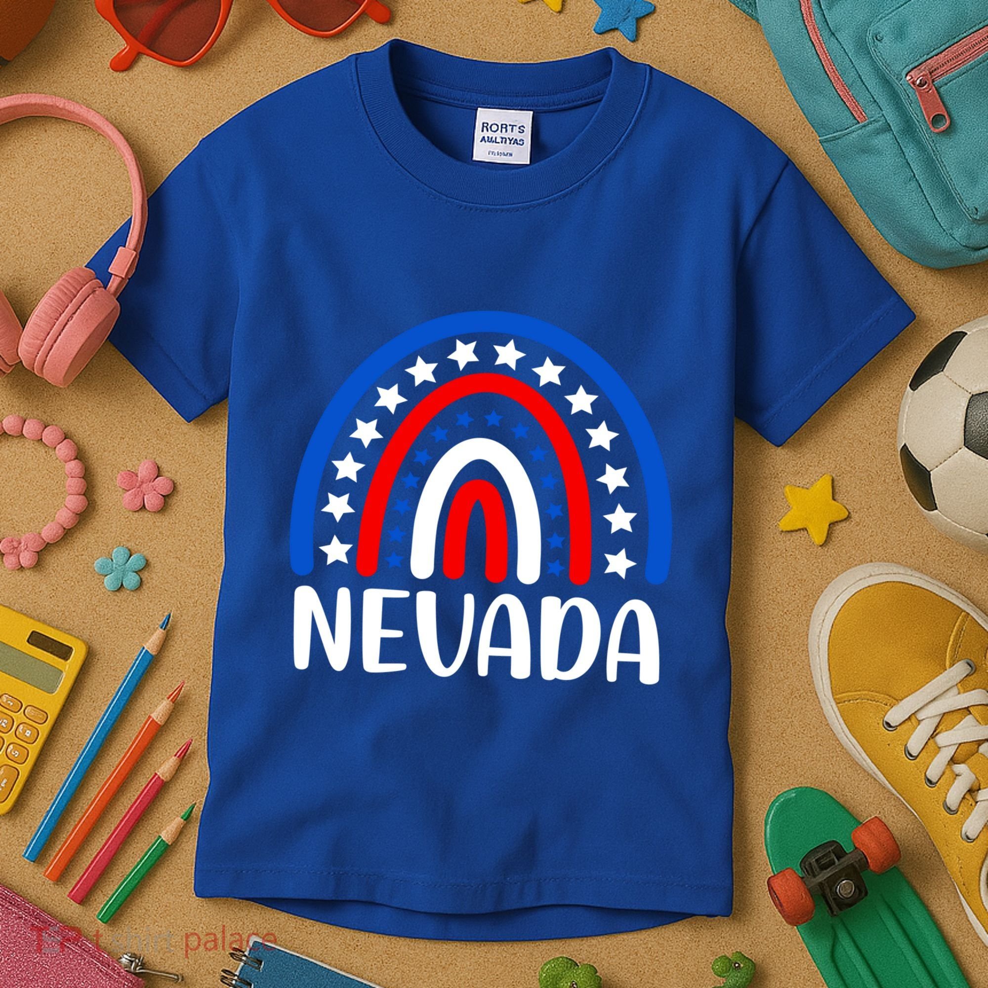 Nevada Gift I Love Nevada Usa Gift Kids T-Shirt