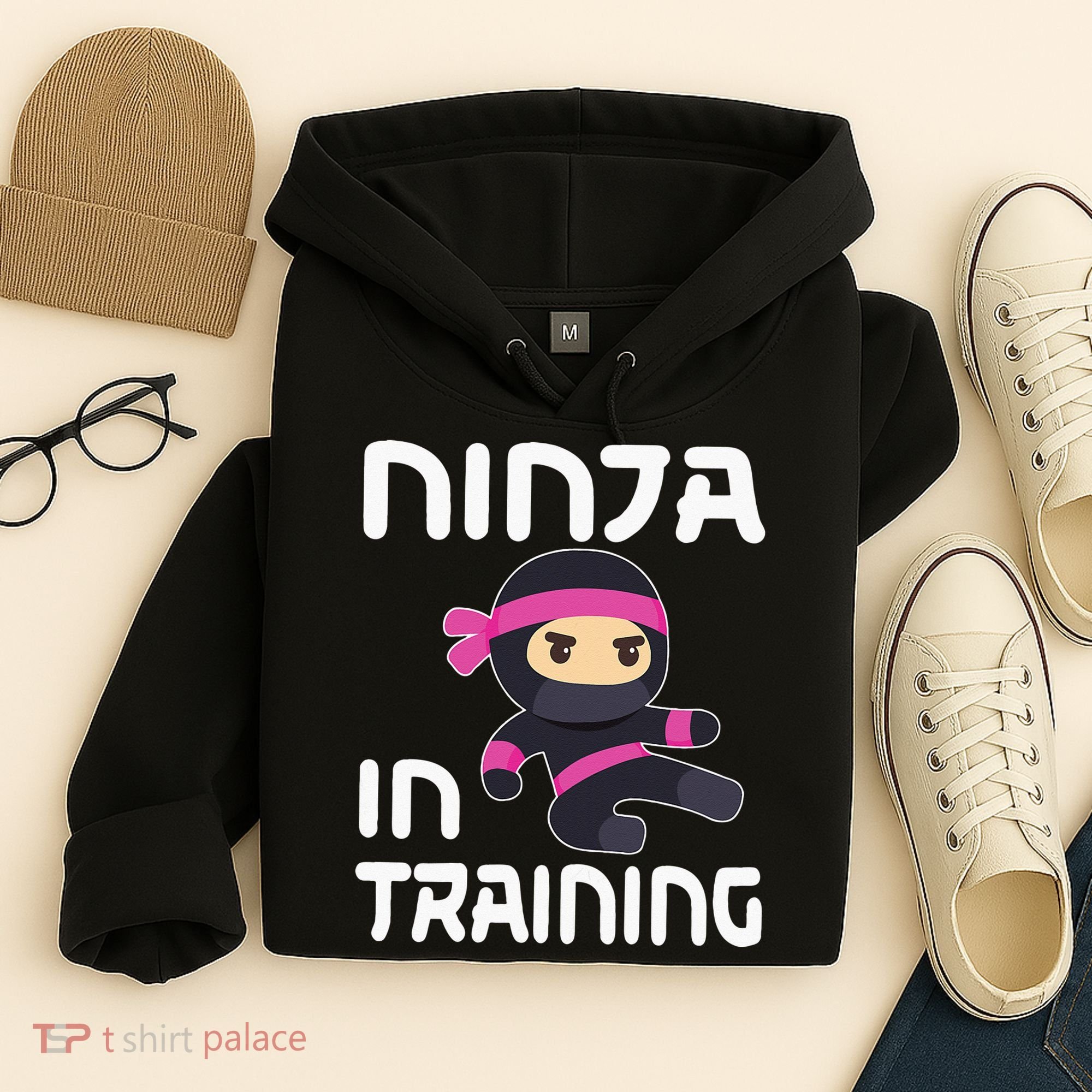 Ninja Girl In Training Hoodie