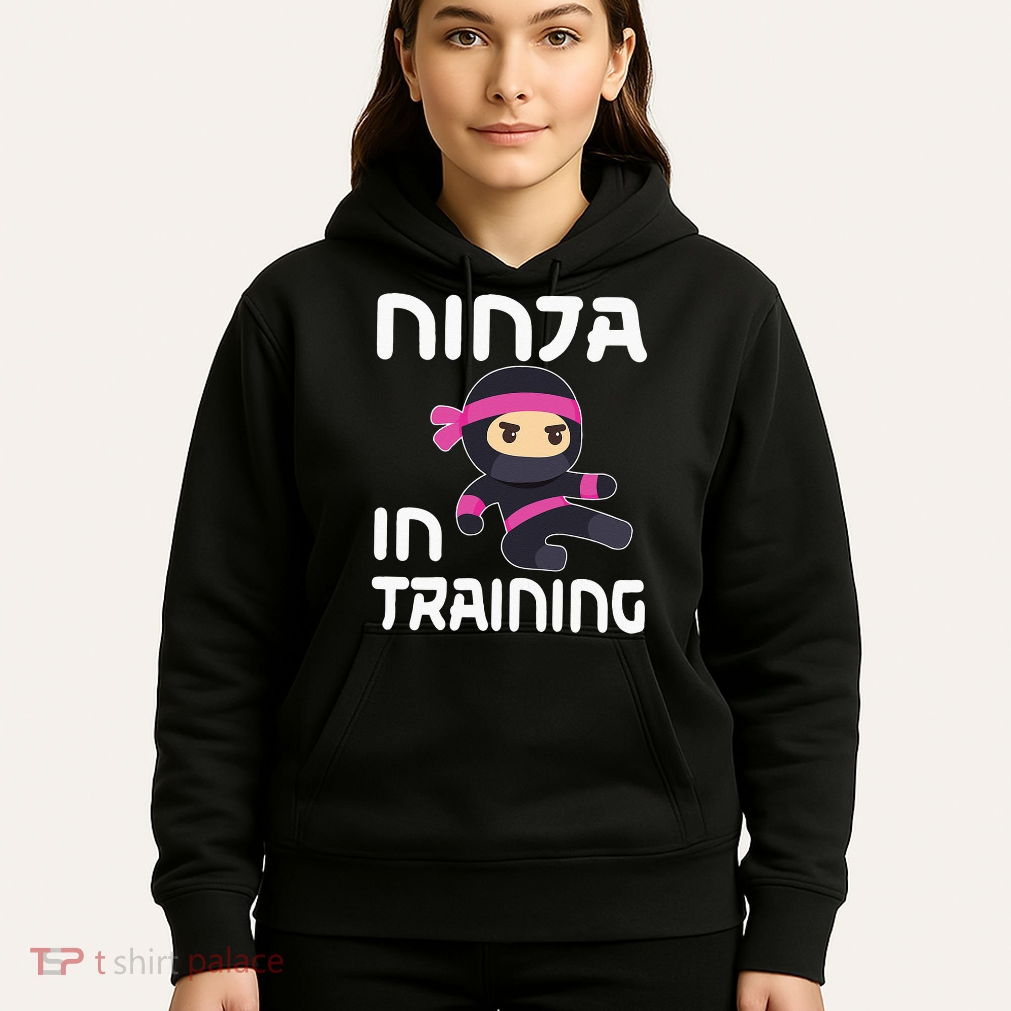 Ninja Girl In Training Hoodie