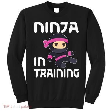 Ninja Girl In Training Sweatshirt