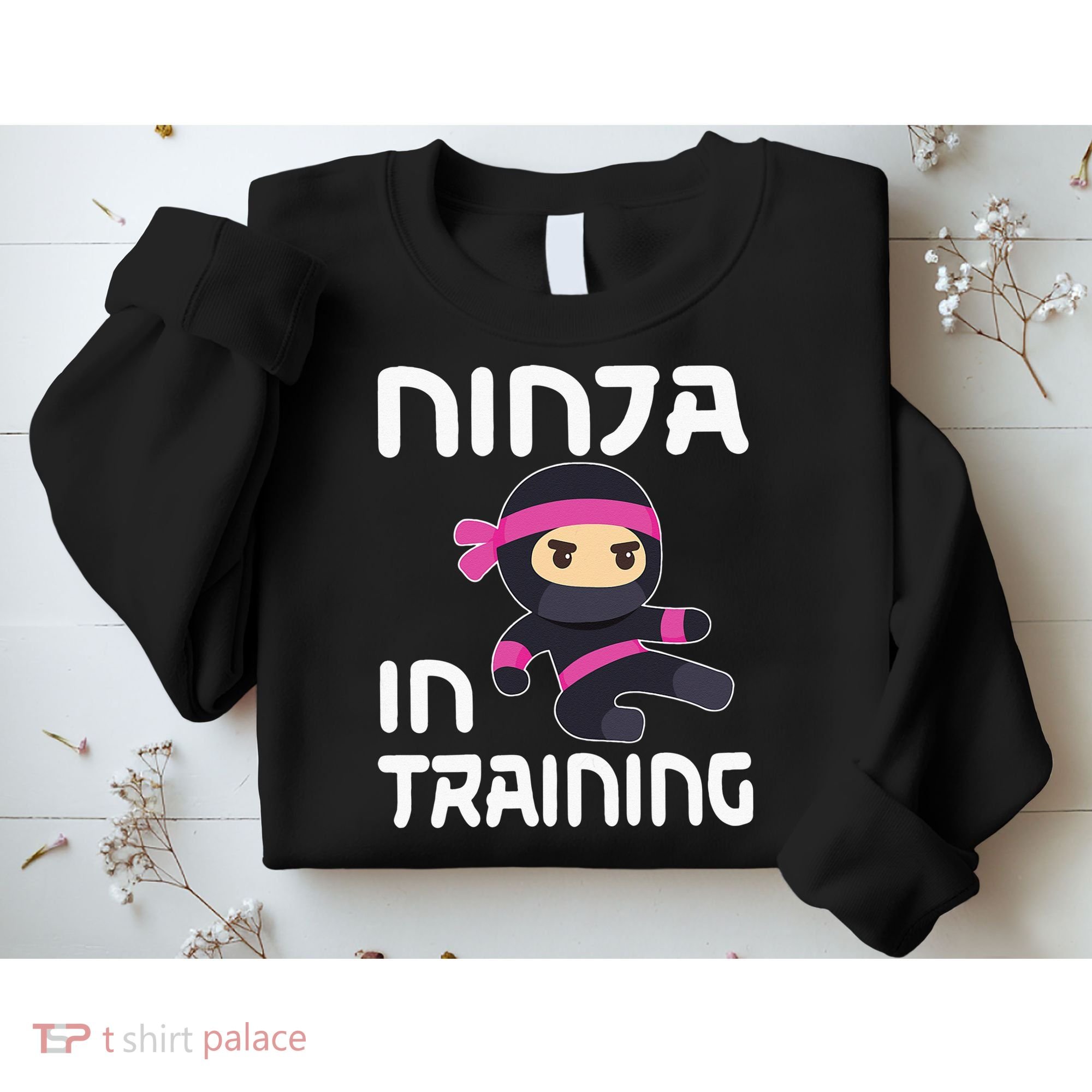 Ninja Girl In Training Sweatshirt
