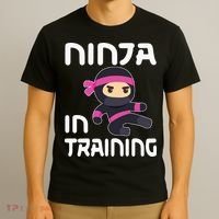 Ninja Girl In Training T-Shirt thumb 3