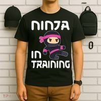 Ninja Girl In Training T-Shirt thumb 6