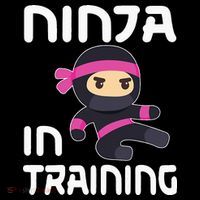 Ninja Girl In Training Women's Hoodie thumb 2