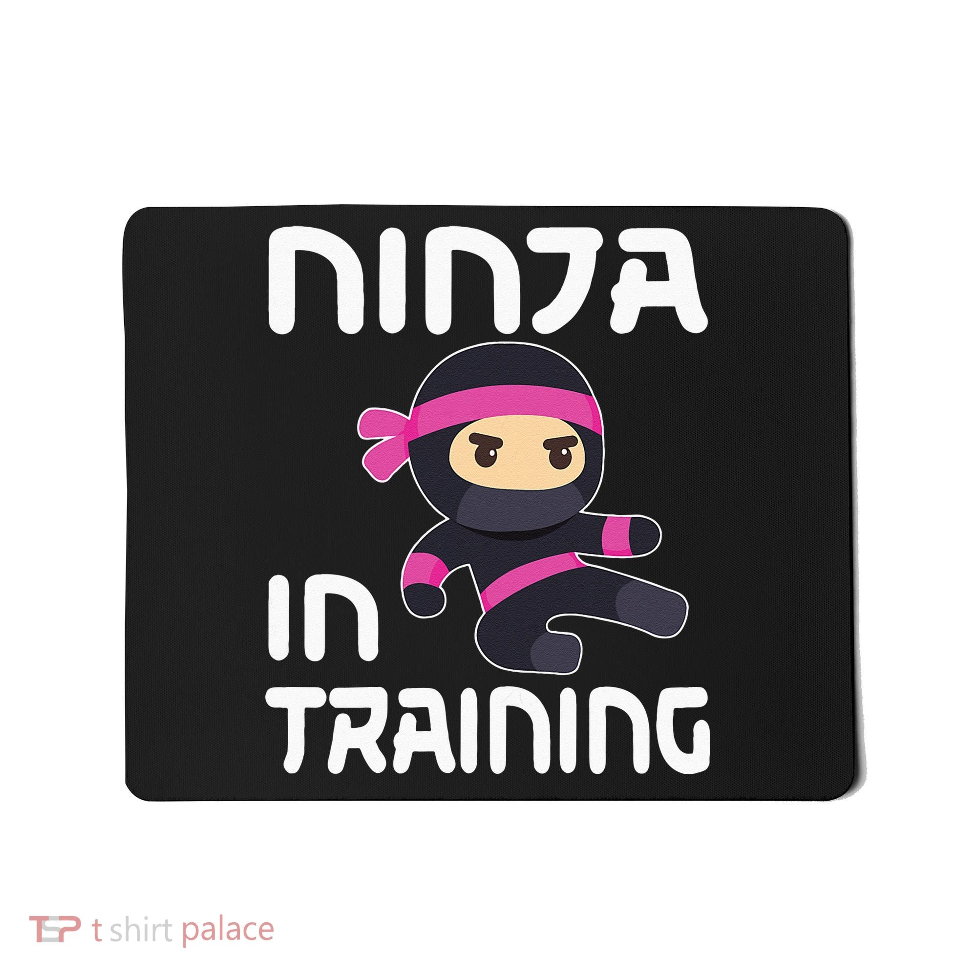 Ninja Girl In Training Mousepad