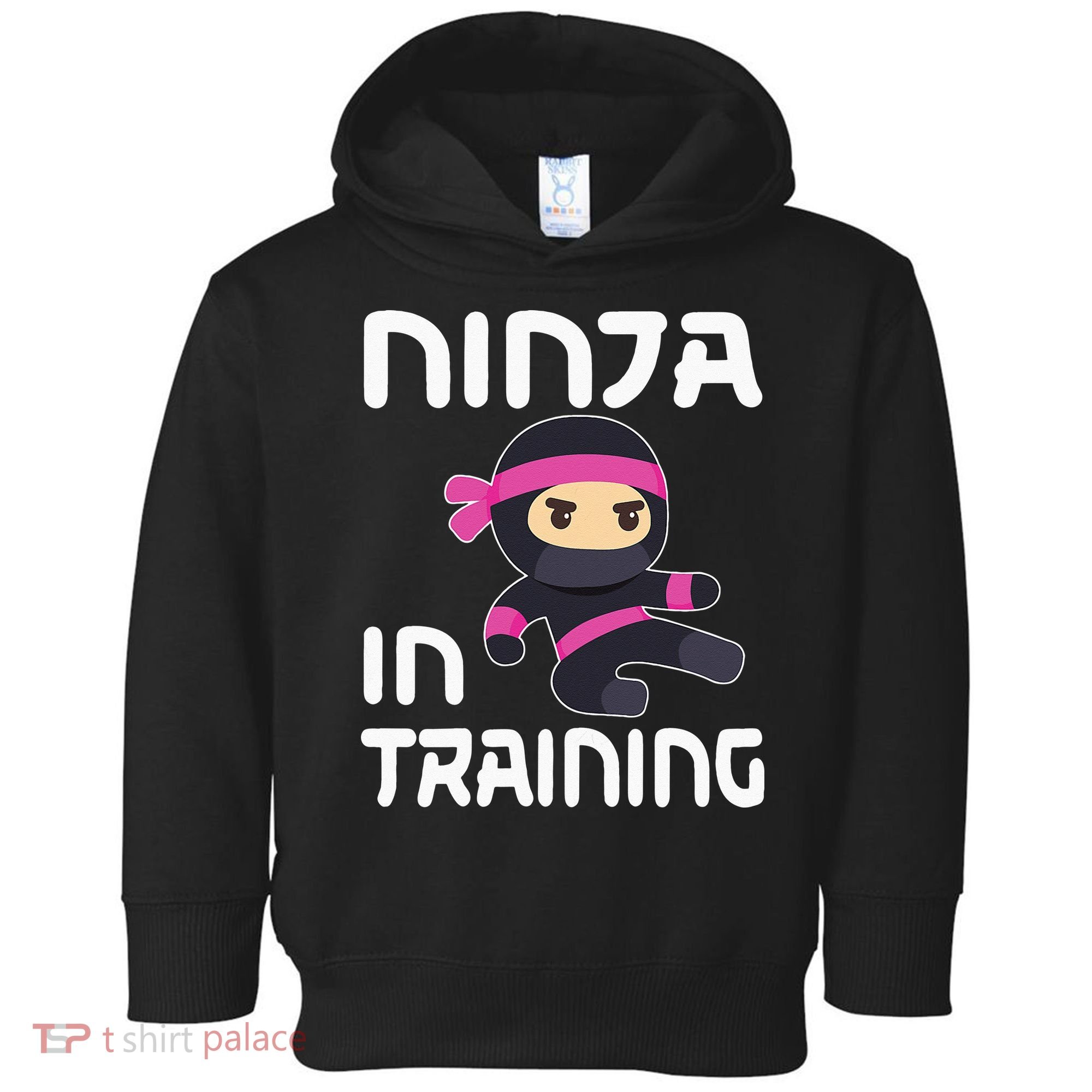 Ninja Girl In Training Toddler Hoodie