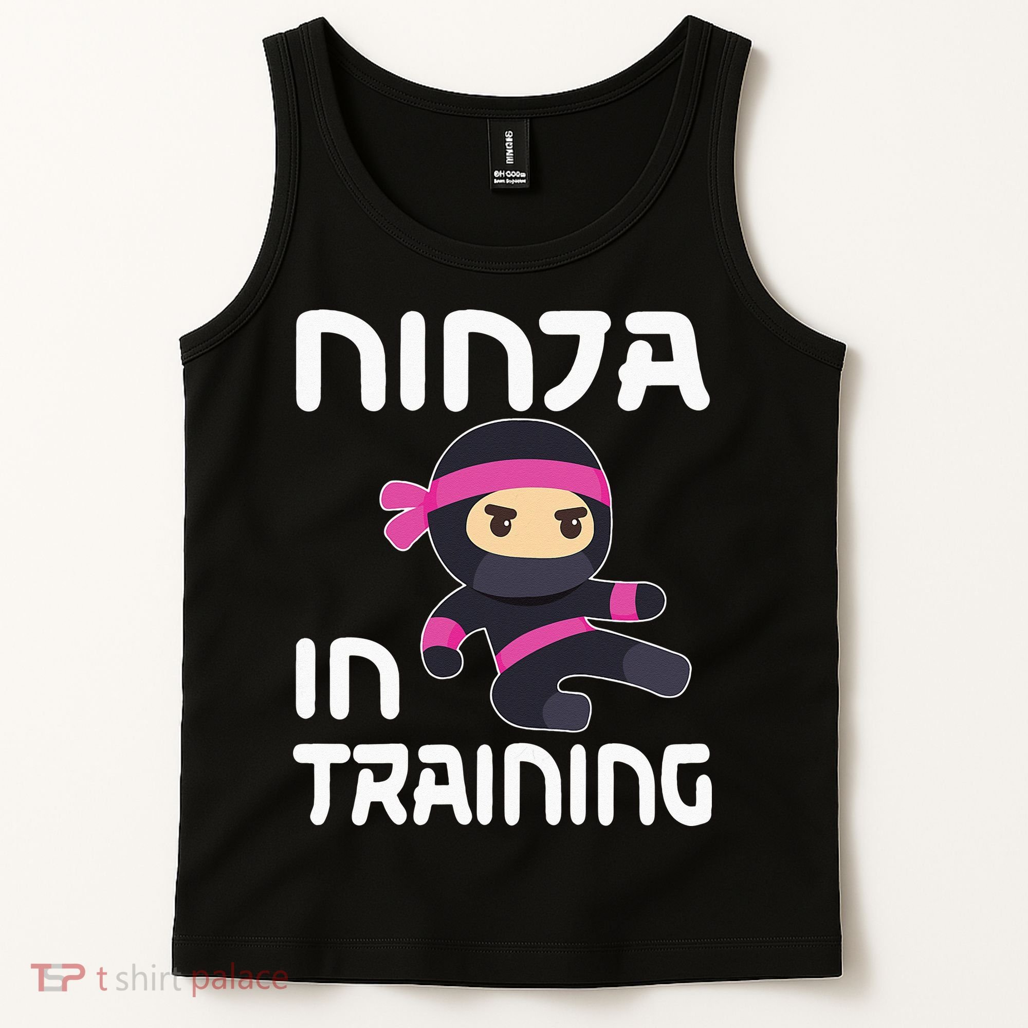Ninja Girl In Training Tank Top
