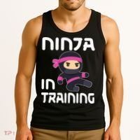 Ninja Girl In Training Tank Top thumb 3
