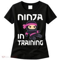 Ninja Girl In Training Women's T-Shirt thumb 0