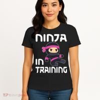 Ninja Girl In Training Women's T-Shirt thumb 4