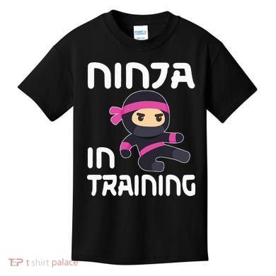 Ninja Girl In Training Kids T-Shirt
