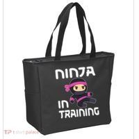 Ninja Girl In Training Tote Bag thumb 2