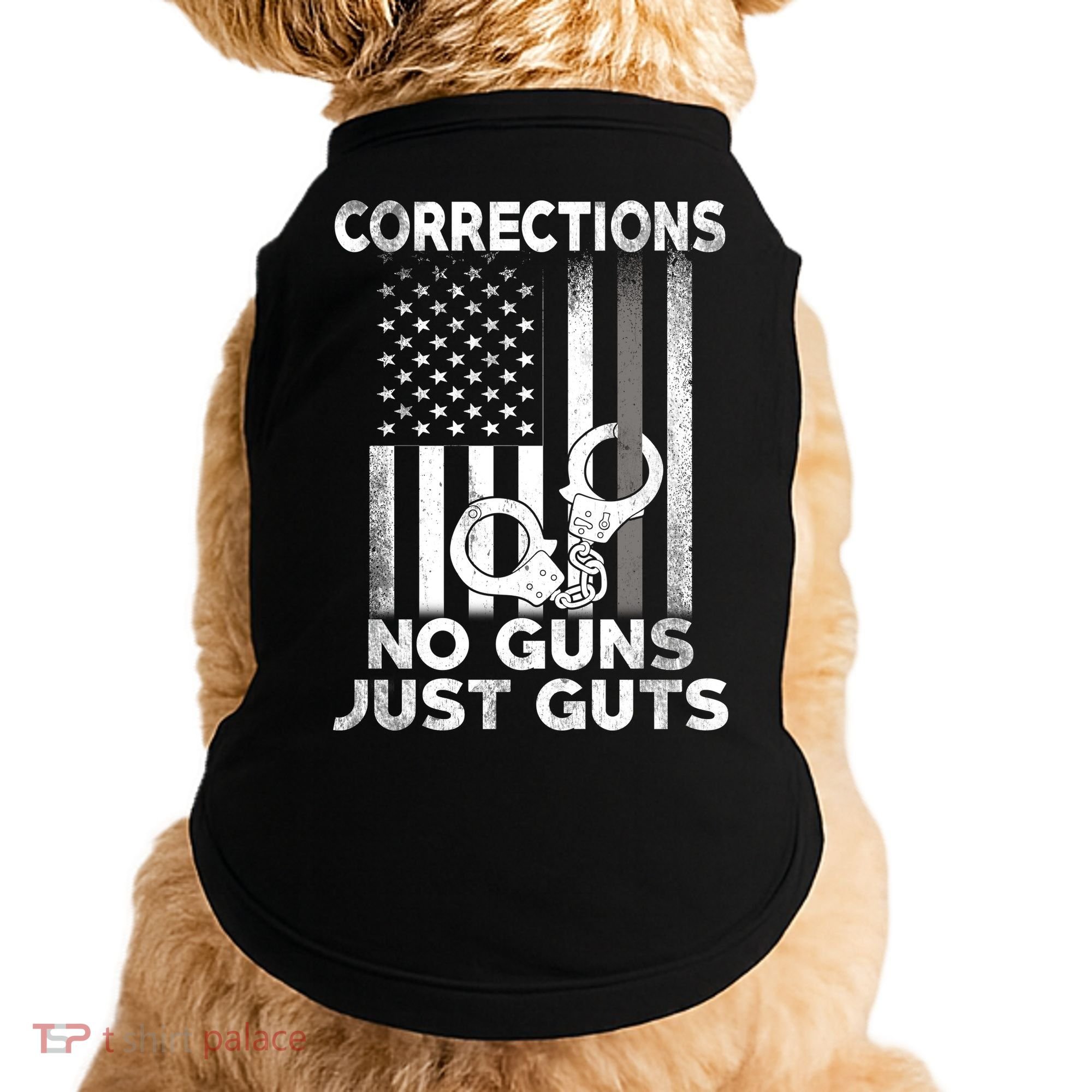 No Guns Just Guts Corrections Officer Doggie Tank