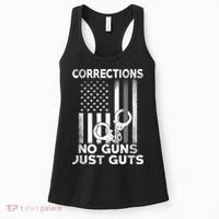 No Guns Just Guts Corrections Officer Women's Tank Top thumb 0