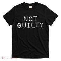 NOT GUILTY Label Vintage Style Attend Favorite Trial T-Shirt thumb 0