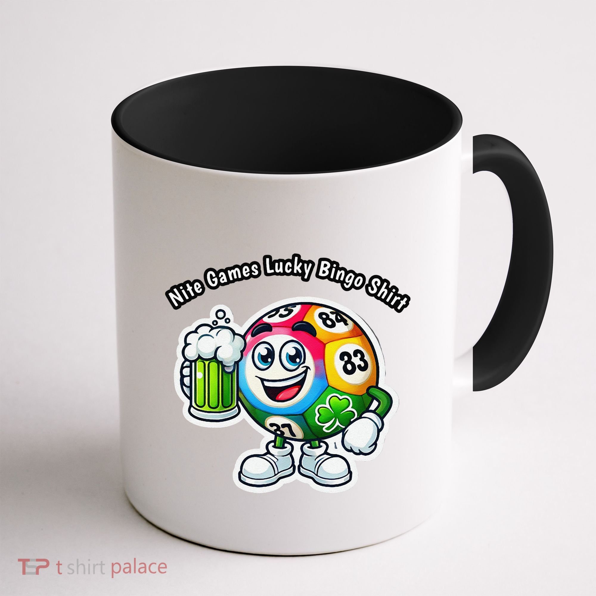 Nite Games Lucky Bingo Coffee Mug