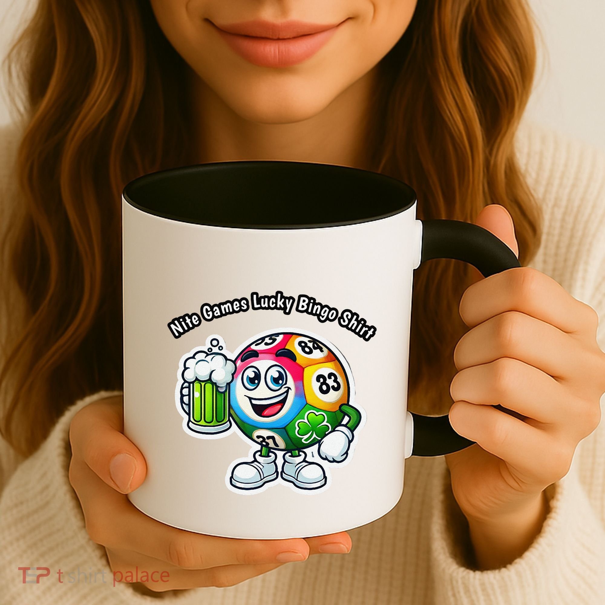 Nite Games Lucky Bingo Coffee Mug