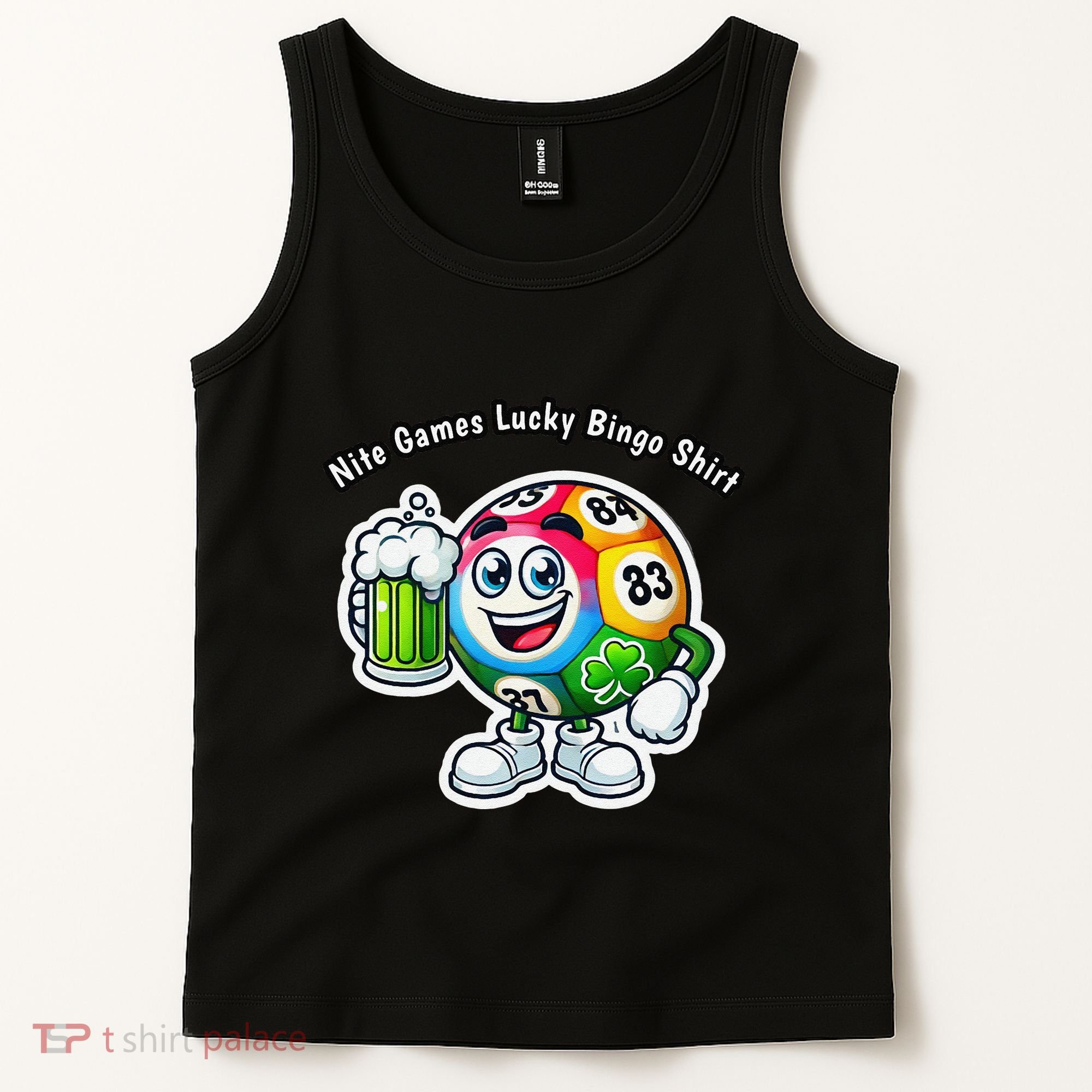 Nite Games Lucky Bingo Tank Top