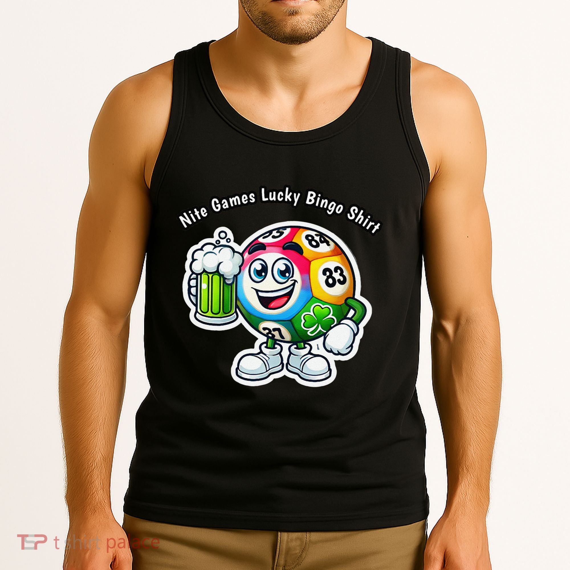 Nite Games Lucky Bingo Tank Top