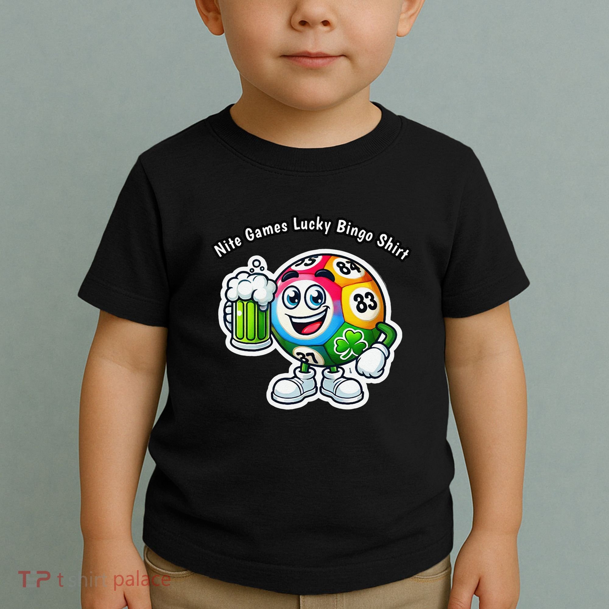 Nite Games Lucky Bingo Toddler T-Shirt