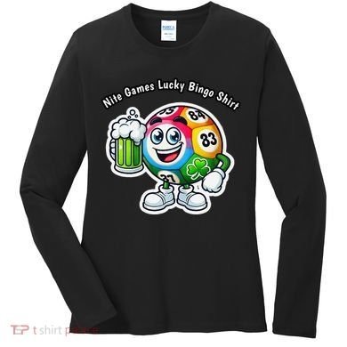 Nite Games Lucky Bingo Women's Long Sleeve Shirt