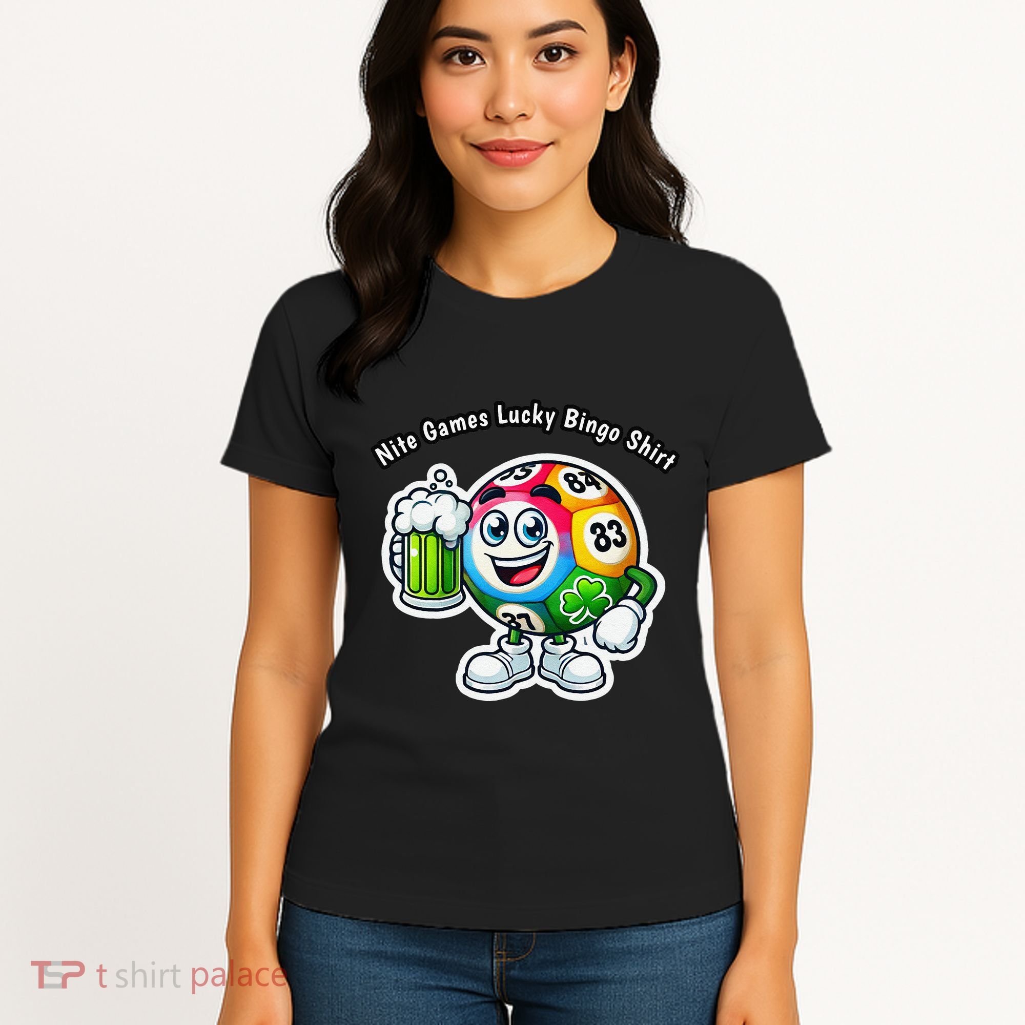 Nite Games Lucky Bingo Women's T-Shirt