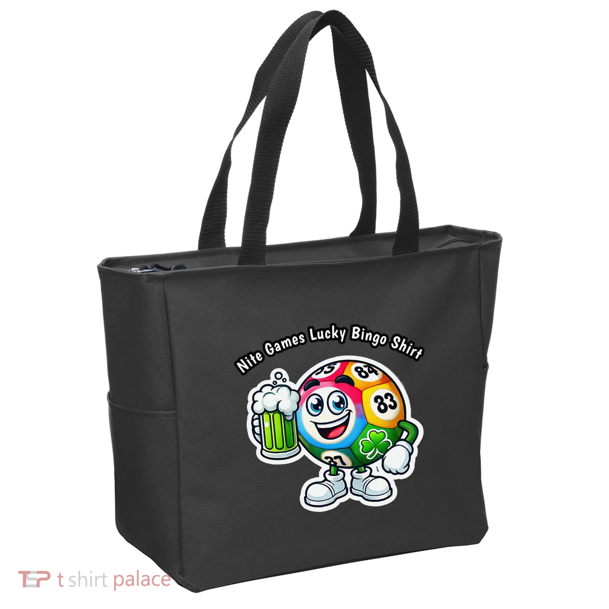 Nite Games Lucky Bingo Tote Bag