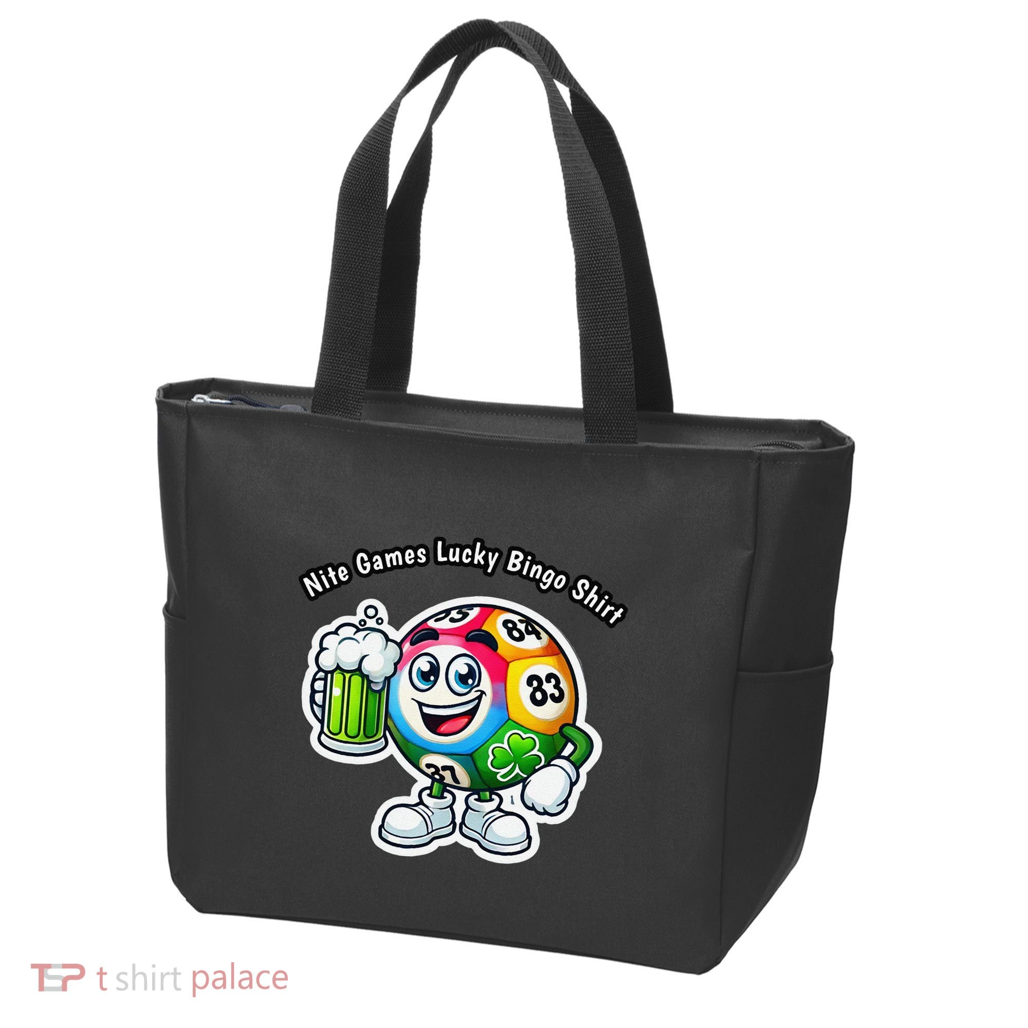 Nite Games Lucky Bingo Tote Bag