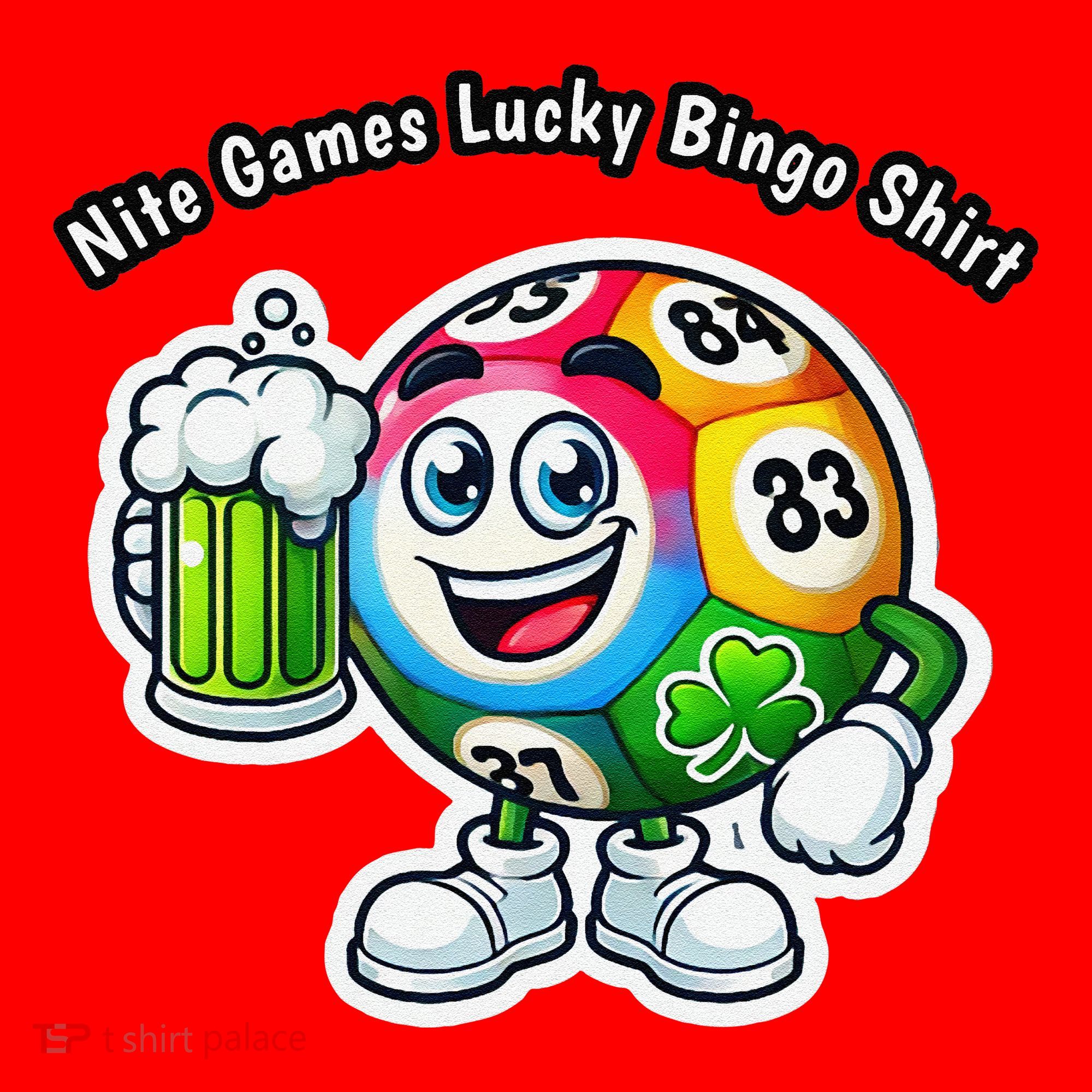 Nite Games Lucky Bingo Santa Hat