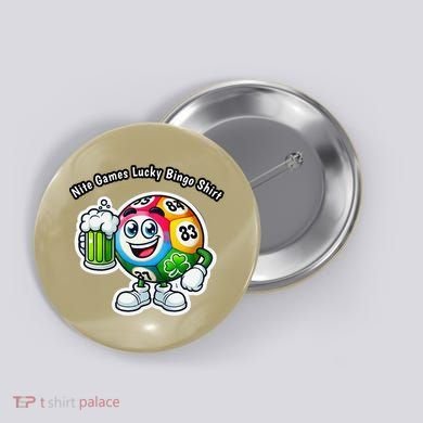 Nite Games Lucky Bingo Button